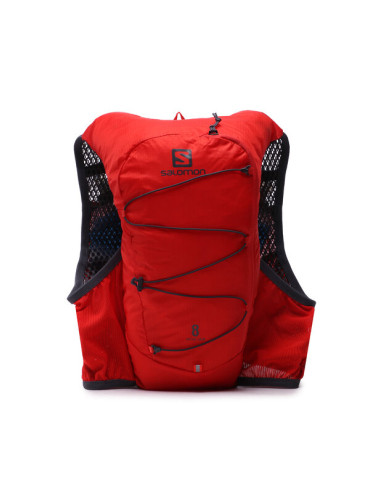 Salomon Раница за бягане Vo Active Skin 8 With Flasks LC1909600 Червен