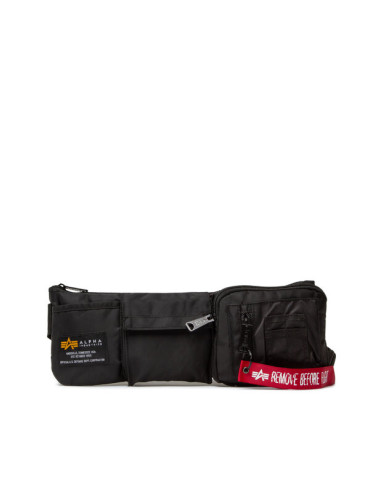 Alpha Industries Мъжка чантичка Crew Utility Bag 128928 Черен