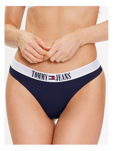 Tommy Jeans Долнище на бански UW0UW04451 Тъмносин