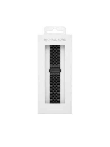 Michael Kors Сменяема каишка за часовник Apple Watch MKS8056E Черен