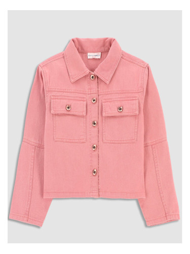 Coccodrillo Преходно яке WC3152301SRK Розов Regular Fit