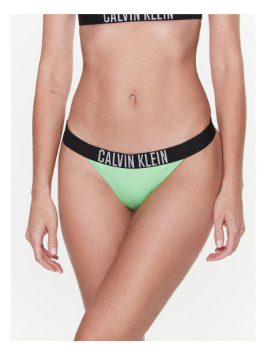 Calvin Klein Swimwear Долнище на бански KW0KW01984 Зелен