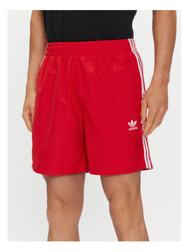 adidas Плувни шорти Originals Adicolor 3-Stripes Swim Shorts H44768 Червен
