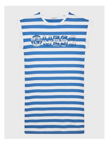 Guess Лятна рокля J3GK21 KBOR3 Син Regular Fit
