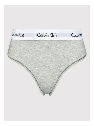 Calvin Klein Underwear Класически дамски бикини 000QF5118E Сив