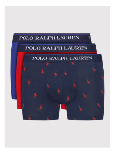 Polo Ralph Lauren Комплект 3 чифта боксерки 714830299043 Цветен