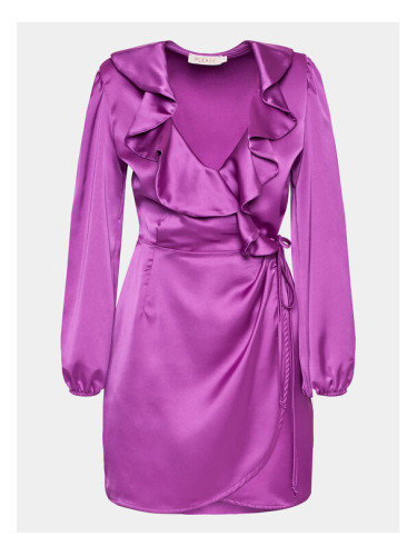 Please Коктейлна рокля A1NKOG1000 Виолетов Regular Fit
