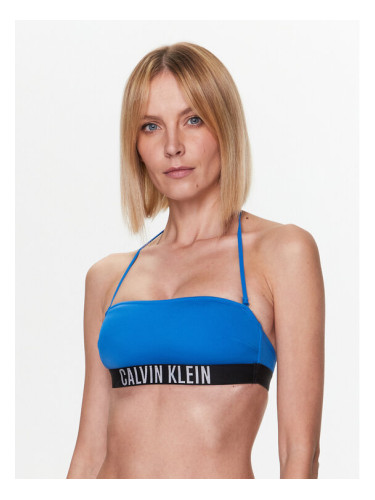 Calvin Klein Swimwear Горнище на бански KW0KW01966 Син
