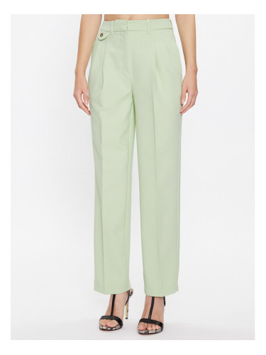 Selected Femme Текстилни панталони Doah 16088117 Зелен Regular Fit