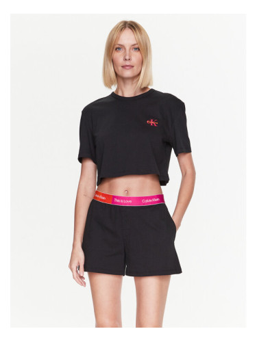 Calvin Klein Underwear Пижама 000QS6971E Черен Regular Fit