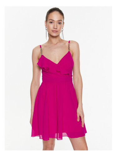 Morgan Коктейлна рокля 231-RIVAL Розов Regular Fit