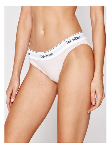 Calvin Klein Underwear Класически дамски бикини 0000F3787E Розов