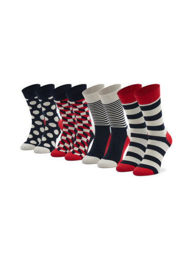Happy Socks Дълги чорапи unisex XBDO09-6002 Цветен