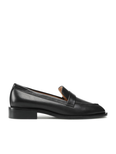 Stuart Weitzman Лоуфъри Palmer Sleek Loafer S5987 Черен