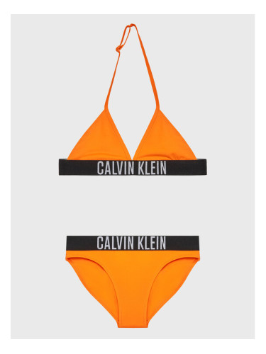 Calvin Klein Swimwear Бански костюм KY0KY00026 Оранжев