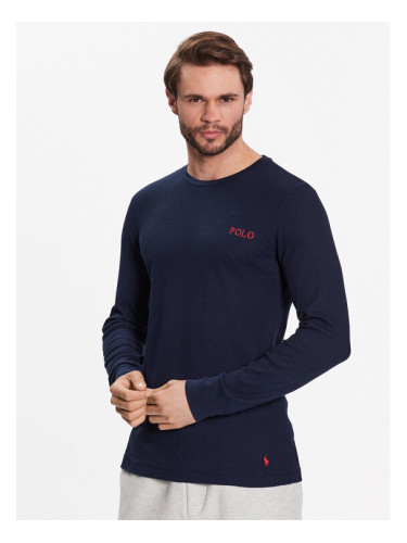 Polo Ralph Lauren Тениска с дълъг ръкав 714899615002 Тъмносин Regular Fit