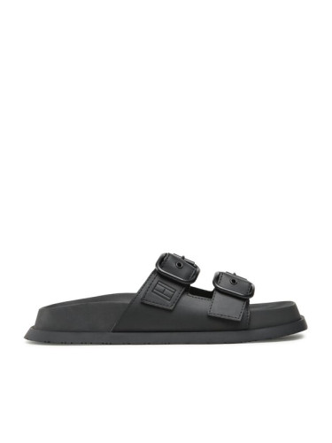 Tommy Jeans Чехли Fancy Sandal EN0EN02136 Черен