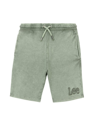 Lee Шорти от плат Tonal LEE0133 Зелен Regular Fit