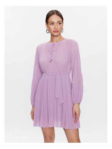 ViCOLO Ежедневна рокля TE0130 Виолетов Regular Fit