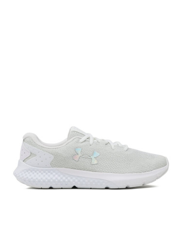Under Armour Маратонки за бягане Ua W Charged Rogue 3 Knit 3026147-102 Бял