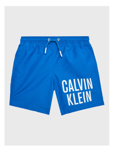 Calvin Klein Swimwear Плувни шорти Medium KV0KV00021 Син Regular Fit