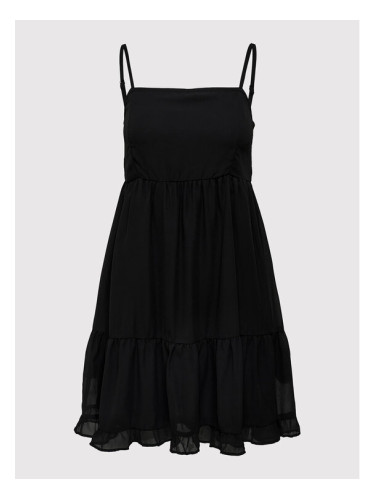 ONLY Лятна рокля Ann 15262379 Черен Regular Fit