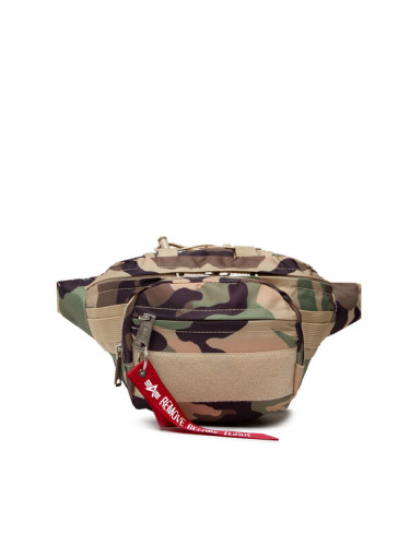 Alpha Industries Чанта за кръст Tactical Waist Bag 128925 Зелен