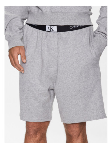 Calvin Klein Underwear Пижамени шорти 000NM2417E Сив Regular Fit