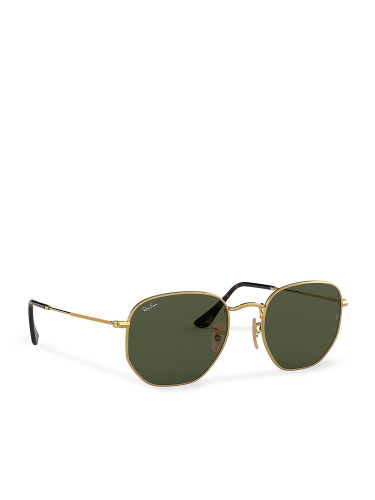 Слънчеви очила Ray-Ban Hexagonal 0RB3548N 001 Златист