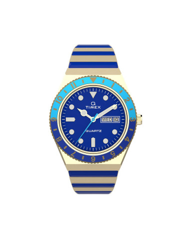 Часовник Timex Q Timex Malibu TW2V38500 Златист
