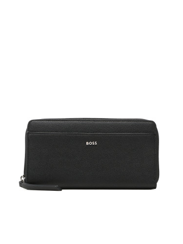 Голям дамски портфейл Boss Addison 50492669 Черен