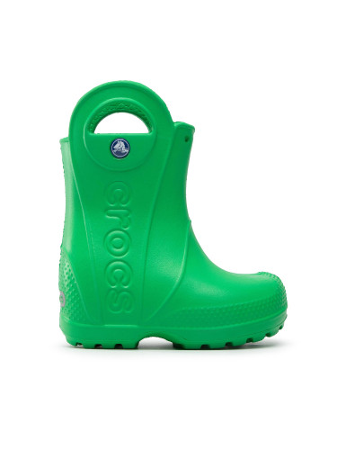 Гумени ботуши Crocs Handle It Rain Boot Kids 12803 Зелен