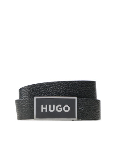 Мъжки колан Hugo 50492032 Черен