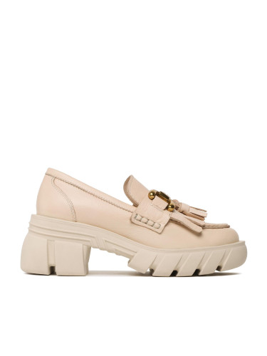 лоуфъри с дебела подметка Badura PALMI-23SS11171 Бежов