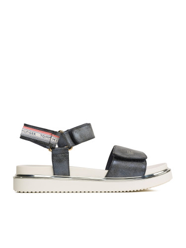 Сандали Tommy Hilfiger Platform Velcro Sandal T3A2-32760-0568 S Тъмносин