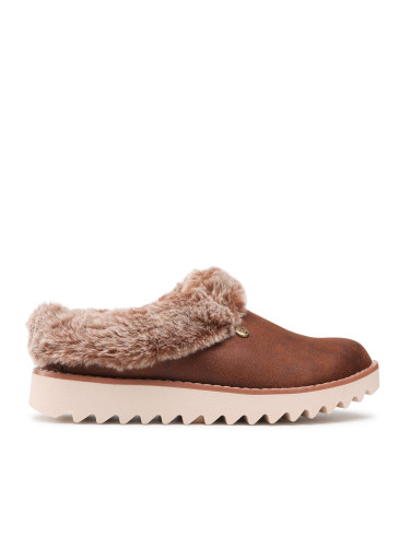 Пантофи Skechers BOBS Winter Rock 113423/BRN Кафяв