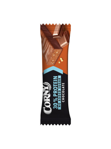 CORNY 30% PROTEIN Протеинов бар с Шоколад без захар 50 г