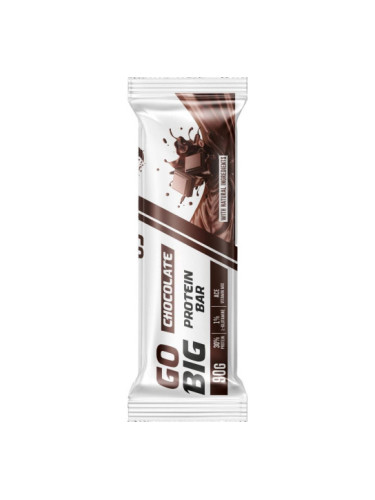 GO BIG CHOCOLATE Протеинов бар Шоколад с 30% протеин 90 г