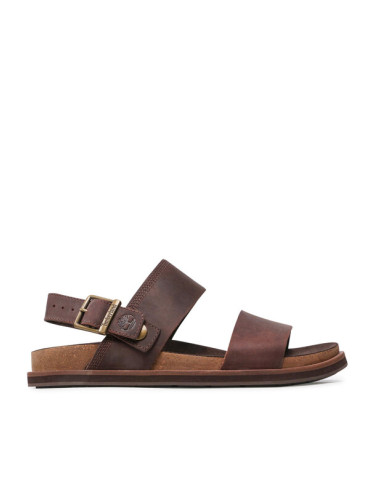 Timberland Сандали Amalfi Vibes 2Band Sandal TB0A419HV131 Кафяв