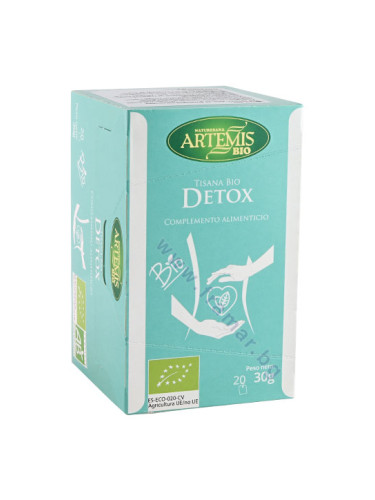 АРТЕМИС БИО ЧАЙ DETOX филтър * 20