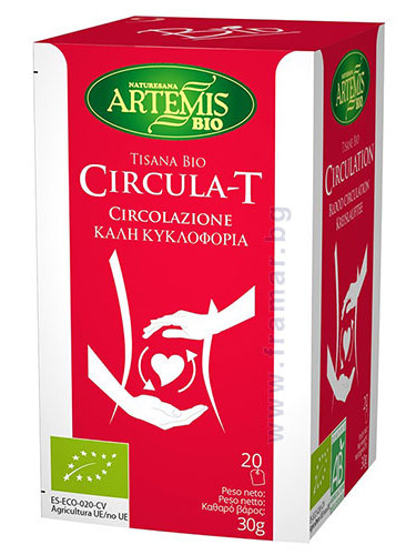 АРТЕМИС БИО ЧАЙ CIRCULA-T филтър * 20
