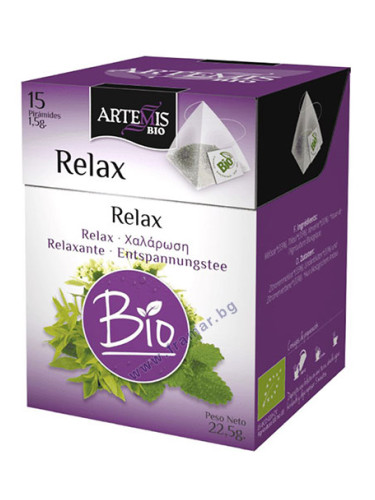 АРТЕМИС БИО ЧАЙ ЗА СПОКОЕН СЪН филтър * 15