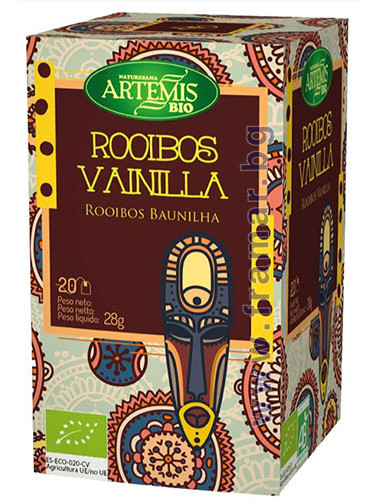 АРТЕМИС БИО ЧАЙ РОЙБОС ВАНИЛА филтър * 20