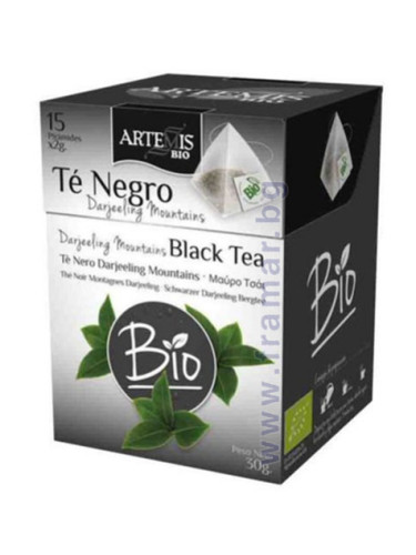 АРТЕМИС БИО ЧЕРЕН ЧАЙ ДАРДЖИЛИНГ филтър * 15