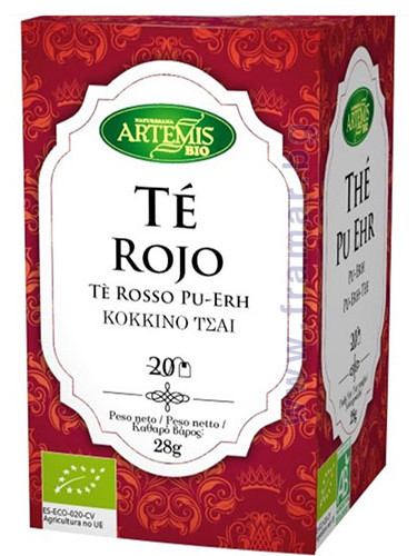 АРТЕМИС БИО ЧЕРВЕН ЧАЙ филтър * 20