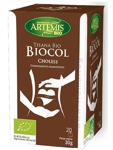 АРТЕМИС БИО ЧАЙ BIOCOL CHOLESS филтър * 20