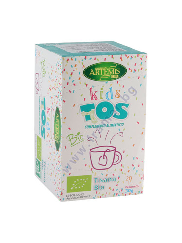 АРТЕМИС БИО ЧАЙ KIDS TOS TISANA филтър * 20