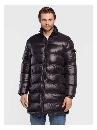 Brave Soul Зимно палто MJK-JAREDLONG Черен Regular Fit