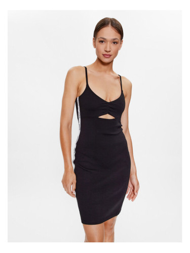 Hugo Ежедневна рокля 50486391 Черен Slim Fit