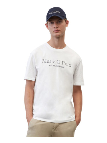 Marc O'Polo Тишърт B21201251052 Бял Regular Fit